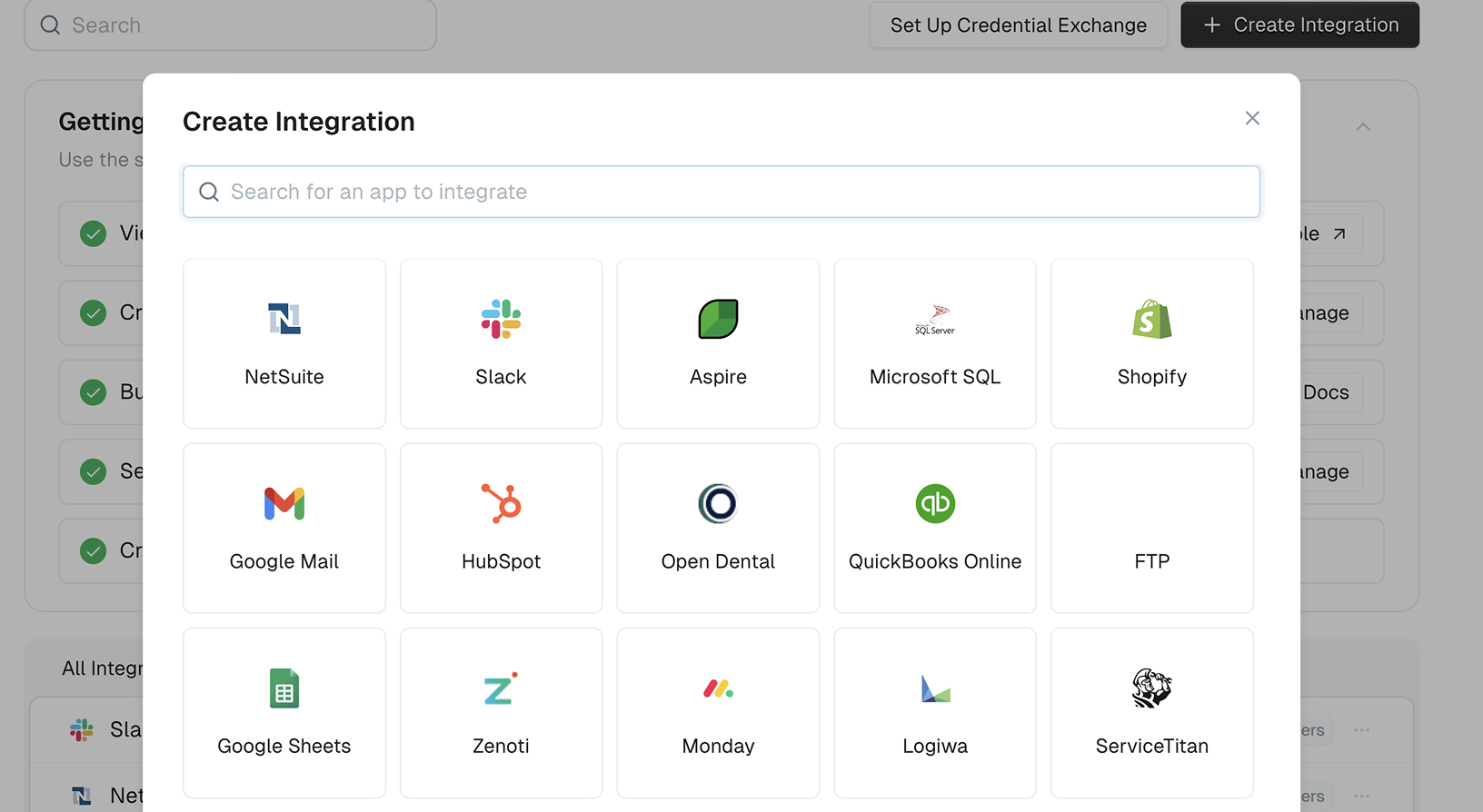 Launch integrations at lightning speed