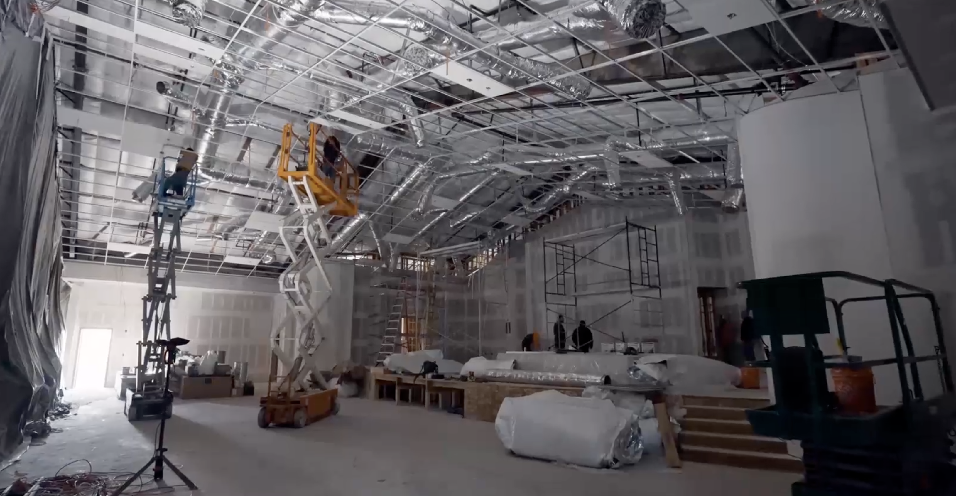 NTM construction site interior