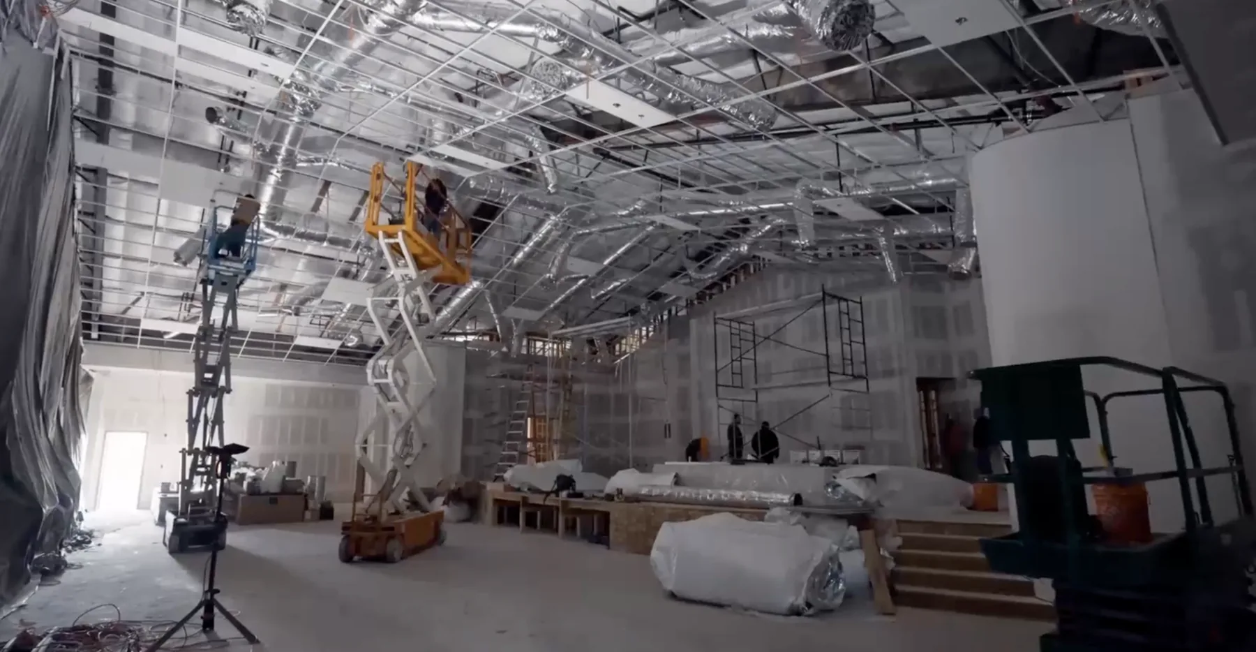 NTM construction site interior